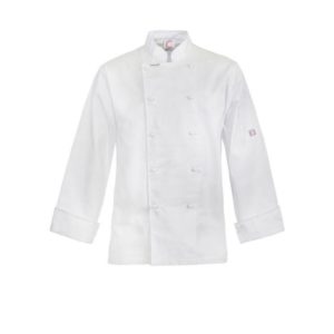 white chef jackets
